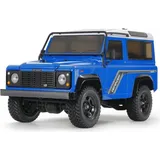 TAMIYA RC-Auto Land Rover Defender 90 CC-02 4CH Bausatz blau