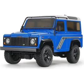TAMIYA RC-Auto Land Rover Defender 90 CC-02 4CH Bausatz blau