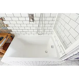 Polysan LILY Rechteckbadewanne 120 x 70 cm (25111)