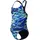 Speedo Hyperboom Print Medalist Badeanzug Blau 152