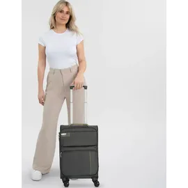 d & n Travel Line 6704 4-Rollen Cabin 55 cm / 33 l grau