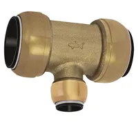 Riegler T-Reduzierver. MS, »sharkbite« für Rohr-Ã ̧1 35 mm, für Rohr-Ã ̧2 22 mm