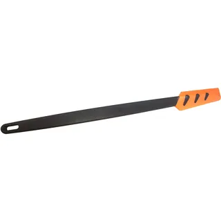TUPPERWARE Griffbereit Kleiner Top-Schaber schwarz-orange Teigspachtel schmal 6846