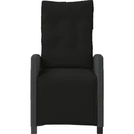 vidaXL Bistroset 3-tlg. Schwarz