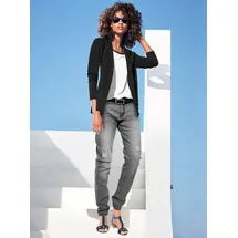 Heine Jersey-Blazer in schwarz | Gr.: 42