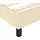 vidaXL Boxspringbett 120 x 200 cm Creme