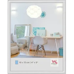 walther + design Lifestyle Kunststoff Bilderrahmen 10x13 cm SILBER