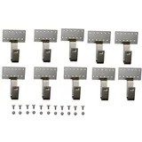 WOLF-Garten Falzziegel-Haken Aluplus 8 mm 10 Stück