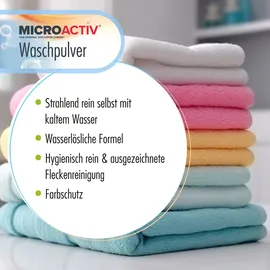 microactiv® 40x 10 kg Waschpulver Vollwaschmittel
