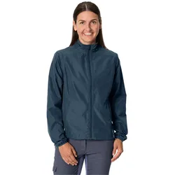 Fahrradjacke VAUDE "DUNDEE", Gr. 38, blau (marine), Obermaterial: 100% Polyester. Netzfutter: 100% Polyester, sportlich, Langarm abnehmbar elastischer Bund, Jacken