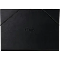 Rhodia Touch, Zeichenmappe Gummizug 3 Klappen, Kunstleder, 32x45 cm