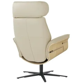 Musterring Relaxsessel MR276 Leder 74 x 108 x 80 cm Creme