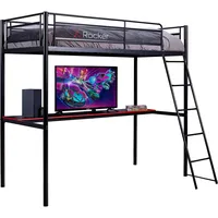 X Rocker HQ High Sleeper Gaming-Bett mit Schreibtisch für