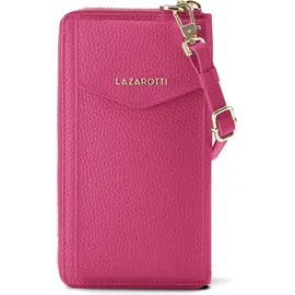 lazarotti Bologna Leder Geldbörse Damen rosa