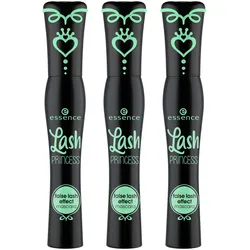 Essence Lash Princess false lash effect mascara, 3er Pack Mascara 0,09 kg schwarz