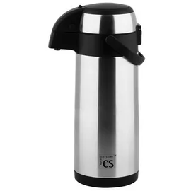 Carl Schmidt Sohn Isolierkanne Silber/Schwarz 5 l
