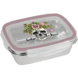 Geda Labels Brotdose Skull bohochic in rosa | 850ml | Gr.: onesize