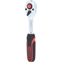 1/4" CHROMEplus Umschaltknarre, 72 Zahn, Kunststoffgriff 915.1490