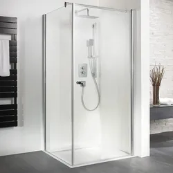 HSK Exklusiv Seitenwand für Drehtür 80 x 200 cm 430080-01-50-200cm, Duschkabinen, aluminium silber matt
