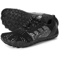 Bigzagger Barfußschuhe Damen Herren Traillaufschuhe mit Breite Zehenbox und Zero-Drop Sohlen Leicht Atmungsaktiv Barfuss Schuhe Komfort rutschfest Zehenschuhe Sportschuhe Fitnessschuhe - 40 EU