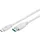 goobay USB-C auf USB-A 1 m Weiß