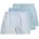 Milano Boxershorts Blue Striped Skyway Checks S