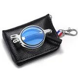 XFAK 2.5 Faltbare Computer Lesebrille Retro Runde Rahmen Lesebrillen Herren Damen Sehhilfe Brille Anti-blaues Lesebrille Mit Brillenholster (Size : 3.0)