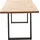 MCA living Zeballos 180 x 75 x 90 cm braun/schwarz
