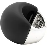 COLLEZIONE ALESSANDRO Fingerring "BlackSphere", schwarz, COLLEZIONE ALESSANDRO, Fingerringe, Damen, Acryl,