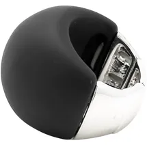 COLLEZIONE ALESSANDRO Fingerring "BlackSphere", schwarz, COLLEZIONE ALESSANDRO, Fingerringe, Damen, Acryl,