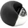 COLLEZIONE ALESSANDRO Fingerring "BlackSphere", schwarz, COLLEZIONE ALESSANDRO, Fingerringe, Damen, Acryl,