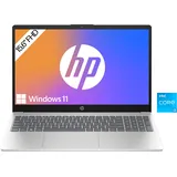 HP 15-fd1053ng (15.60", Intel Core 3 100U, 8 GB, 512 GB, DE), Notebook, Silber