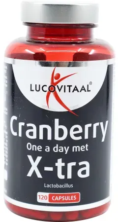 Lucovitaal Cranberry One A Day Mit X-tra Lactobacillus 120 Kapseln
