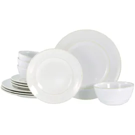 CreaTable Antique Tafelservice 12-tlg. sand