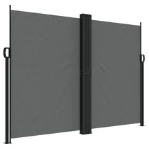 vidaXL Seitenmarkise Ausziehbar 180 x 600 cm Anthrazit Polyester