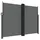 vidaXL Seitenmarkise Ausziehbar 180 x 600 cm Anthrazit Polyester