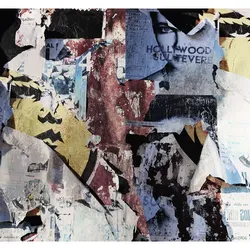 KOMAR Vliestapete, Kollage, bunt - rot