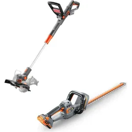 FUXTEC 20V Garten-Set FX-20VSET5 Rasentrimmer und Heckenschere