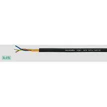 Helu 32024 Erdkabel NYY-J 3 G 2.5 mm2 Schwarz 50 m