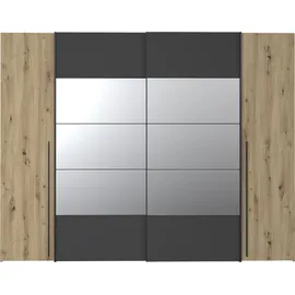 Forte Rayong 270,3 x 210 x 61,2 cm braun/schwarz