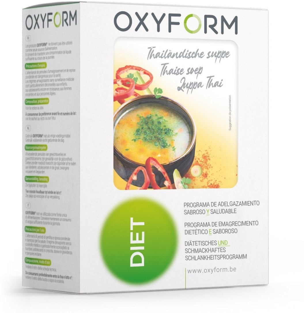 Oxyform Thai Suppe Mahlzeiten 12 St