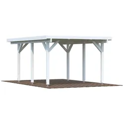 Einzelcarport PALMAKO "Karl", weiß, Carports
