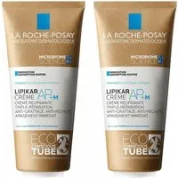 LA ROCHE POSAY LIPIKAR Crème AP+ M Tube Eco-Responsable Pour La Peau 2x200 ml