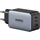 UGREEN Nexode S 65W 3-Port GaN Fast Charger (USB-A + 2x USB-C)