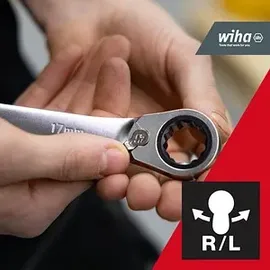 Wiha Ringratschen-Gabel- schlüssel Set