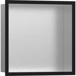 XtraStoris Individual Wandnische mit Designrahmen 300x300x100mm BST/BST