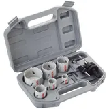 bosch professional zubehör Lochsäge Set 9tlg. Ø 24/27/32/35/40/52 mm