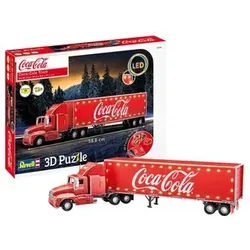 REVELL 00152 3D Puzzle Coca-Cola Truck - LED Edition