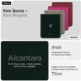 Motorola Razr 60 Ultra 16 GB RAM 512 GB Pantone Scarab