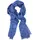 COLLEZIONE ALESSANDRO Herzchenschal " Babsi " in blau | Gr.: onesize